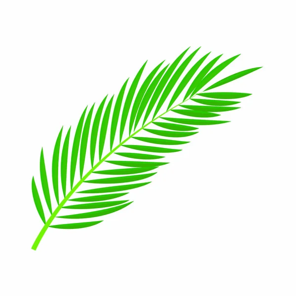 Αφηρημένη πράσινο φύλλο — Διανυσματικό Αρχείο