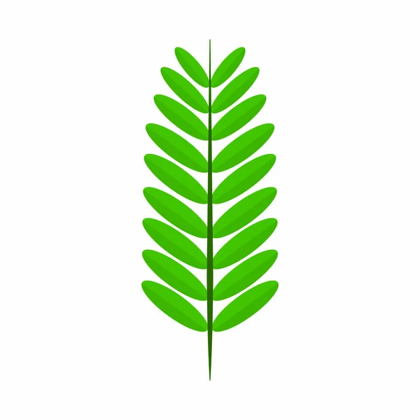 Streszczenie zielony liść — Wektor stockowy