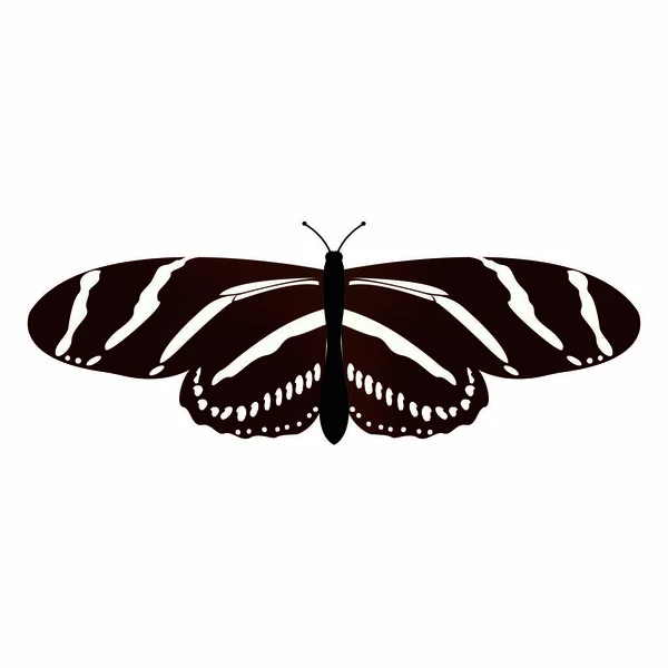 Abstraer mariposa linda — Vector de stock