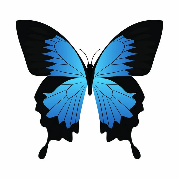 Abtract niedlicher Schmetterling — Stockvektor