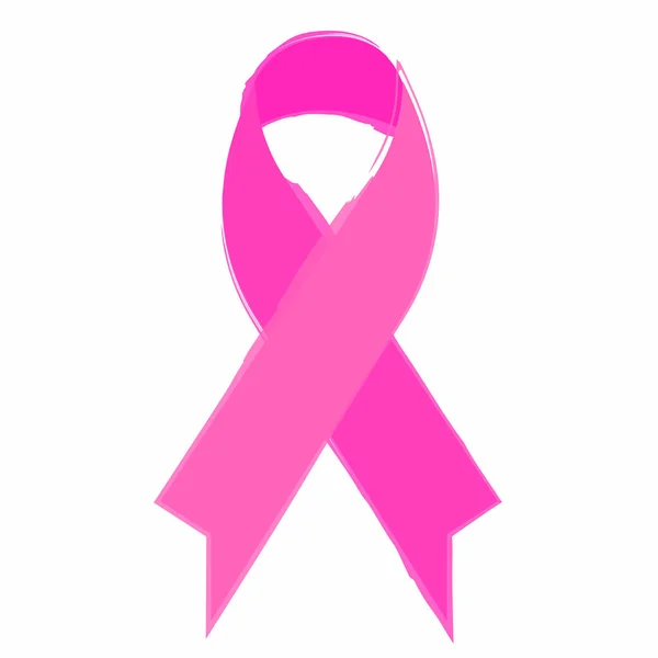 Symbole du cancer du sein — Image vectorielle