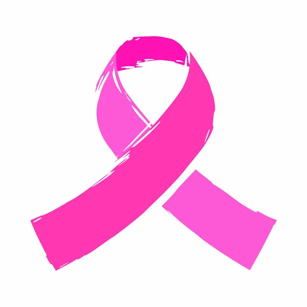 Symbole du cancer du sein — Image vectorielle