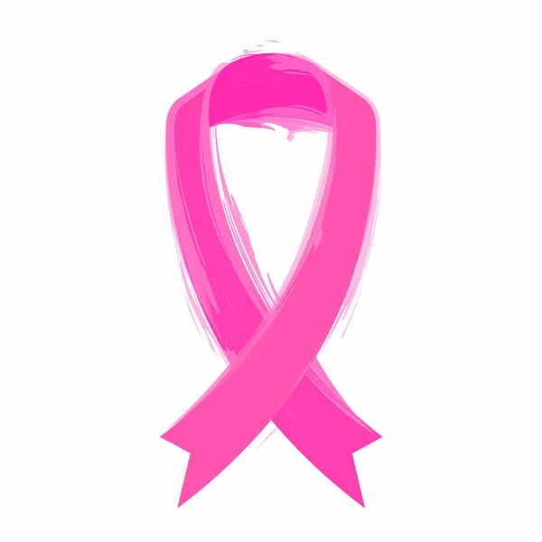 Symbole du cancer du sein — Image vectorielle