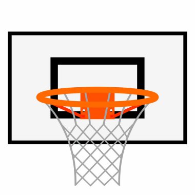 soyut basketbol sepeti