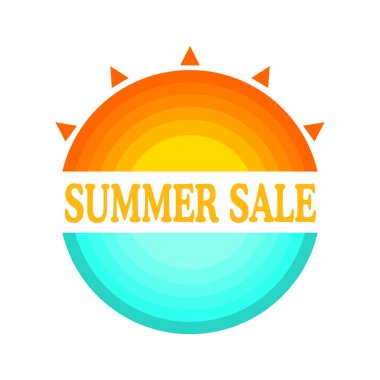 yaz indirimi etiketi