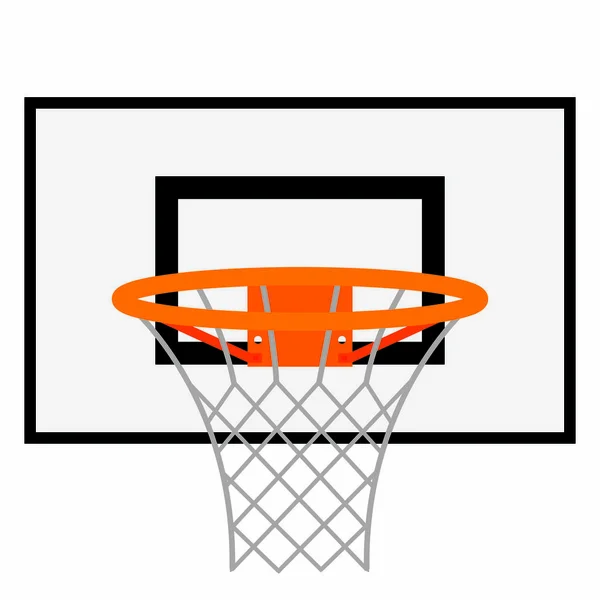 抽象的なバスケットボールバスケット — ストックベクタ