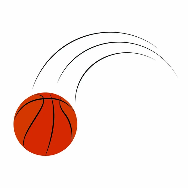 Abstrakter Basketball — Stockvektor