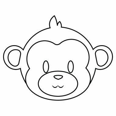 Sevimli maymun surat