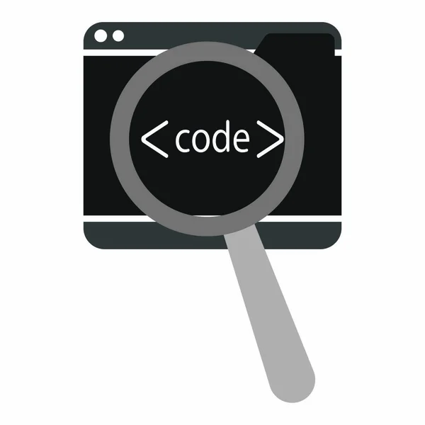 Programmcode-Image — Stockvektor