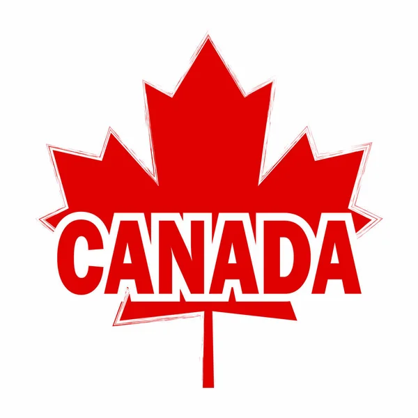 Feliz dia do Canadá — Vetor de Stock