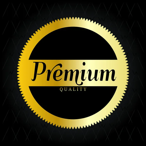 Abstract Premium label — Stock Vector