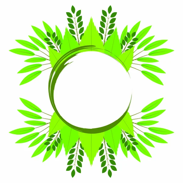 Ornement végétal objet — Image vectorielle