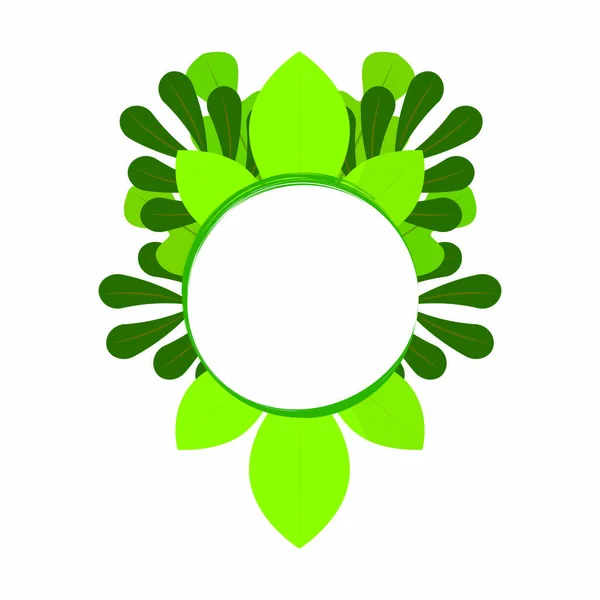 Planta ornamento objeto — Vector de stock