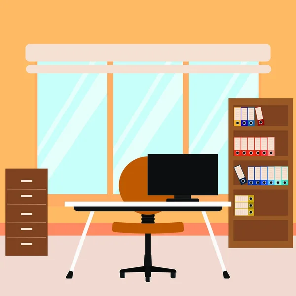 Abstracte office achtergrond — Stockvector