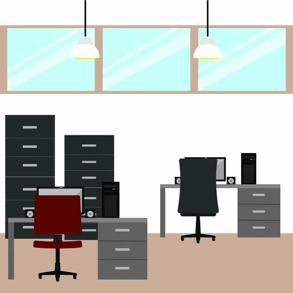 Abstracte office achtergrond — Stockvector