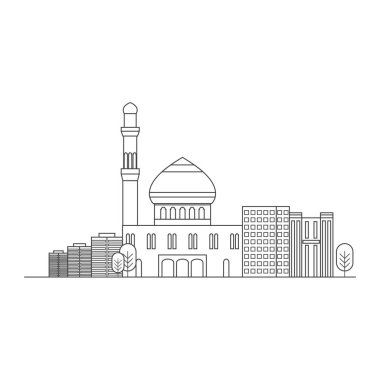 Şehir siluetinin ana hatları