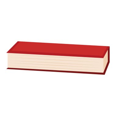 İzole kitap simgesi