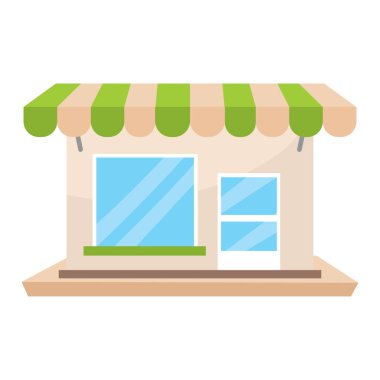 Alışveriş binası simgesi