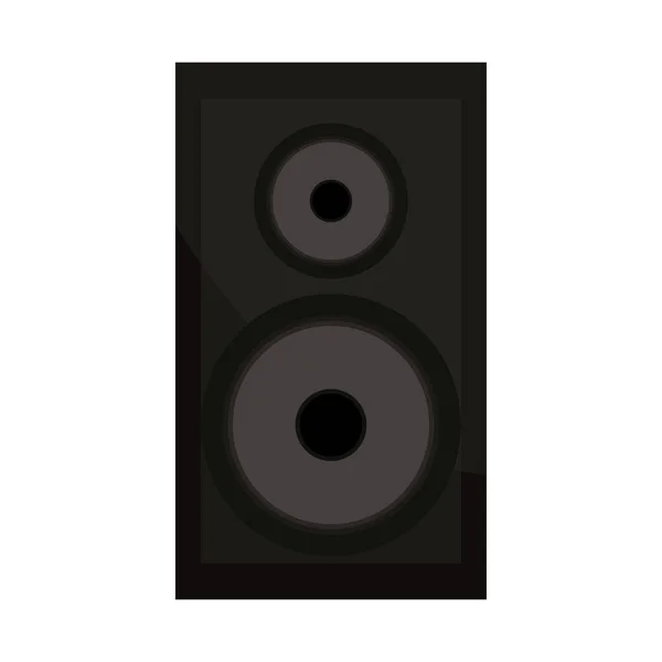 Geïsoleerde luidspreker — Stockvector