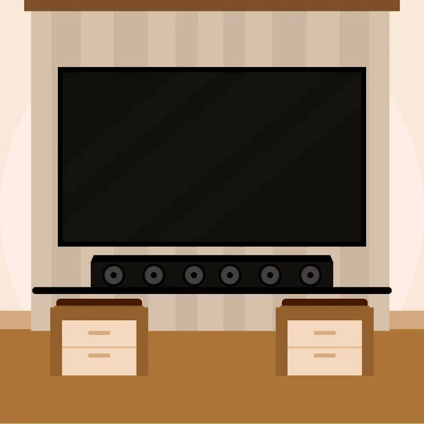 Sistema de home theater — Vetor de Stock