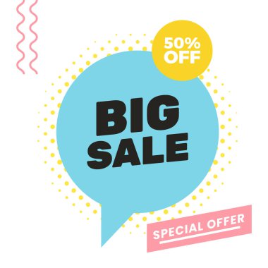 Büyük indirim posteri