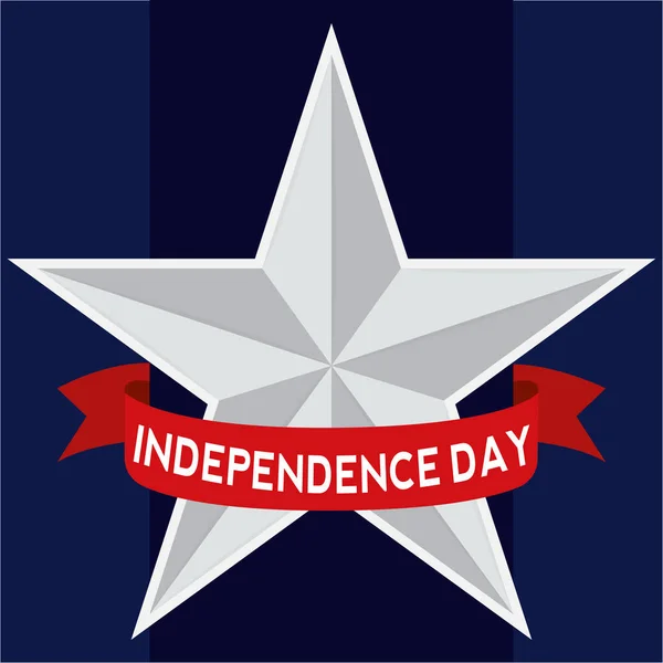 Плакат Дня независимости — стоковый вектор