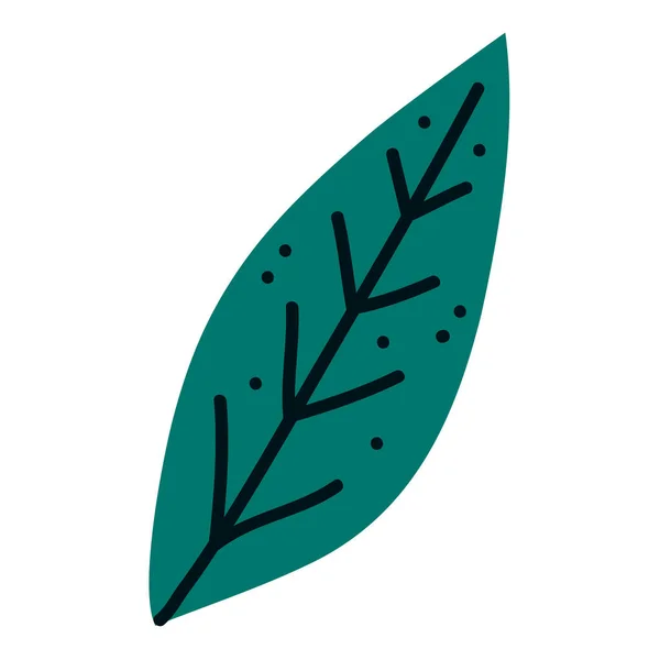 Izolowana ikona liści — Wektor stockowy
