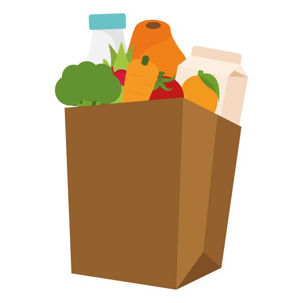 Grocery bag icon