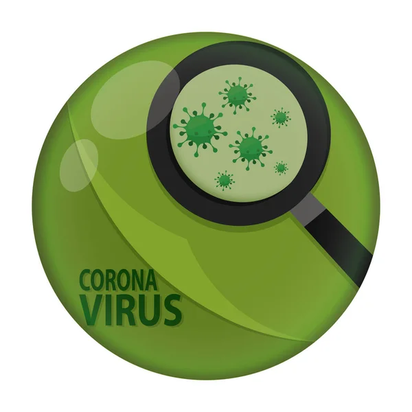 Cartel médico del Coronavirus — Archivo Imágenes Vectoriales