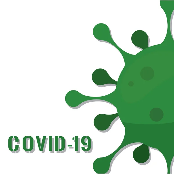 Cartaz médico do Coronavirus — Vetor de Stock