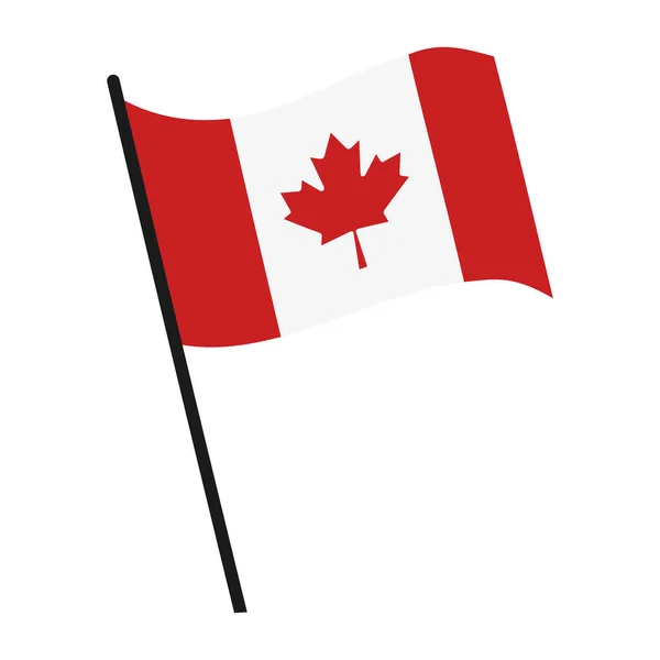 Флаг Канады — стоковый вектор