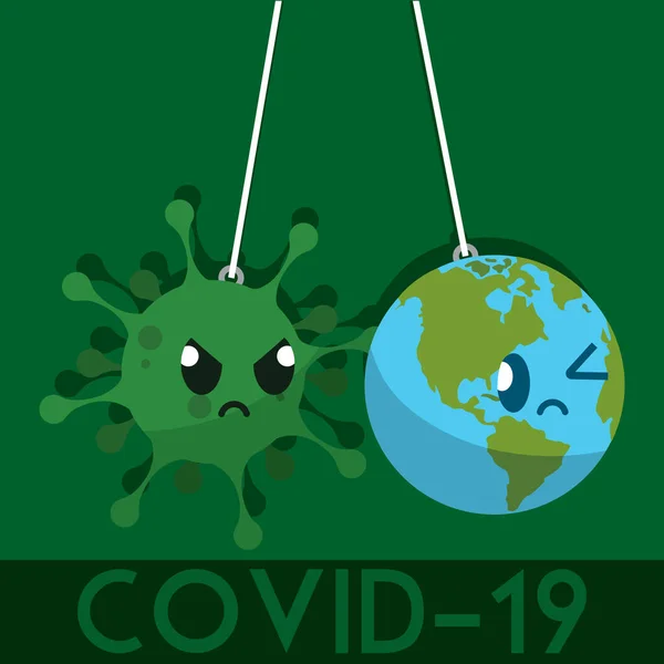 Cartaz médico do Coronavirus — Vetor de Stock