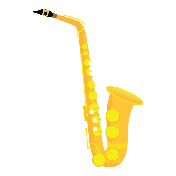 Klassisches Saxofon-Image — Stockvektor