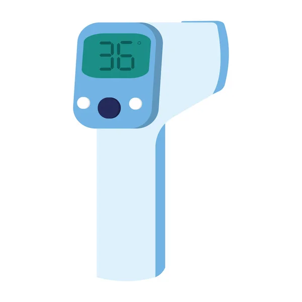 Infrarot-Thermometer-Symbol — Stockvektor