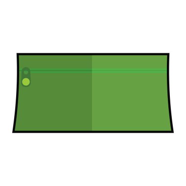 Yeşil kalem kutusu simgesi