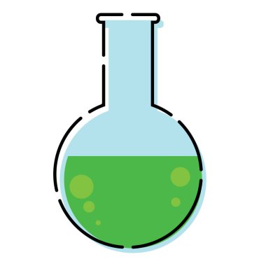 Tecrit edilmiş test tüpü simgesi