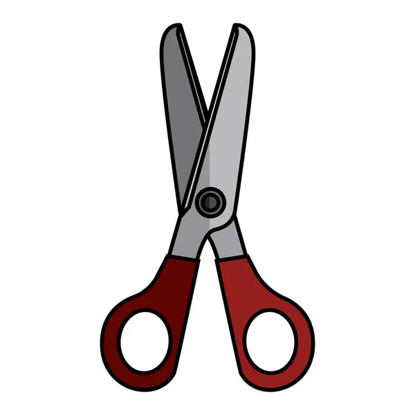 Изолированный значок ножниц — стоковый вектор