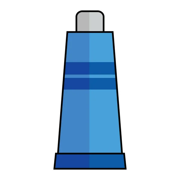 Tube de peinture bleue — Image vectorielle