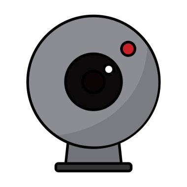 İzole edilmiş web kamera simgesi