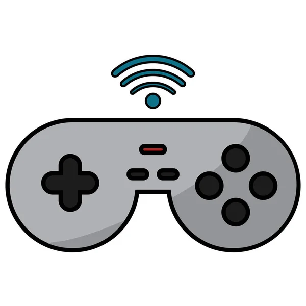 Icono de joystick aislado — Vector de stock