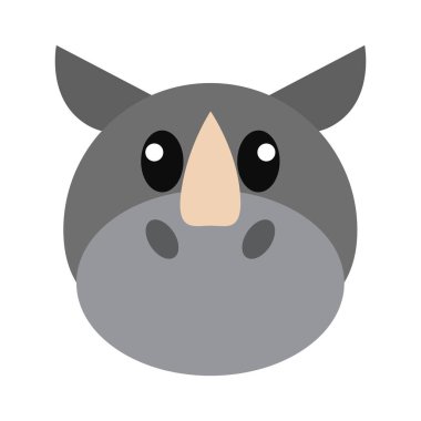 Gergedan kafası çizgi filmi