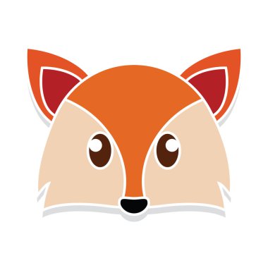 Tilki kafası çizgi filmi