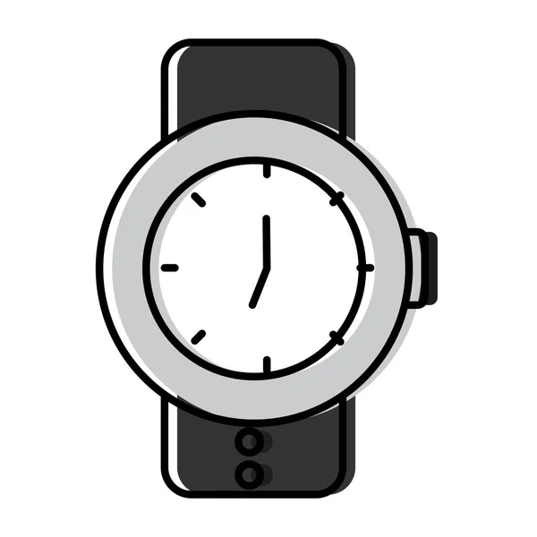 Icono de reloj de pulsera aislado — Archivo Imágenes Vectoriales