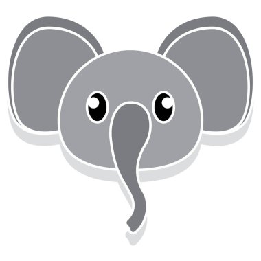 Fil kafalı çizgi film.