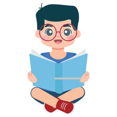 Tecrit edilmiş çocuk okuyor.