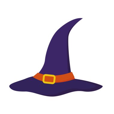 İzole şapka cadısı.