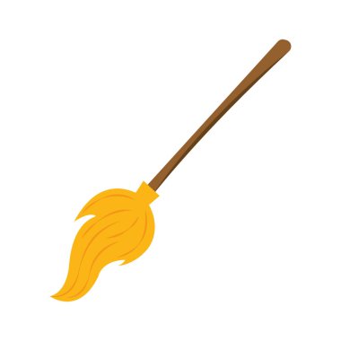 İzole edilmiş süpürge cadılar bayramı