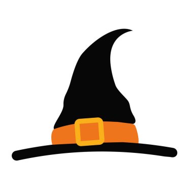 İzole şapka cadısı.