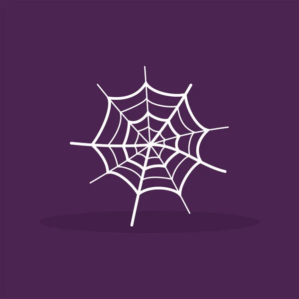 Icono web de araña aislada — Vector de stock