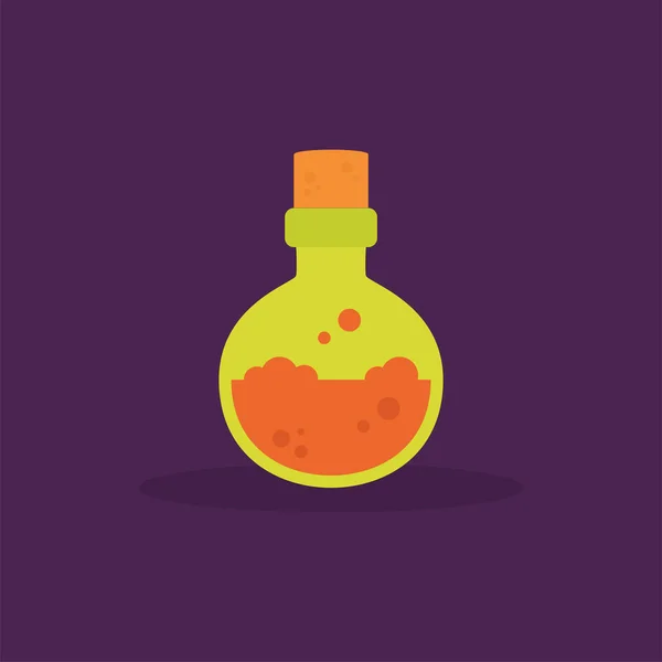 Εικονίδιο μπουκαλιού δηλητηρίου — Διανυσματικό Αρχείο